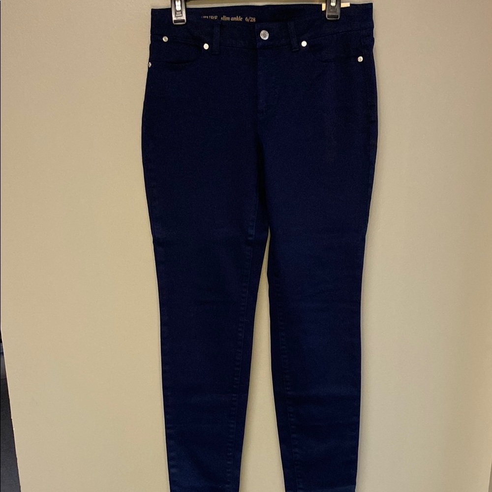 👖 Talbots “Sleek Fit” Blue Skinny Jeans – Size 6 – NWT